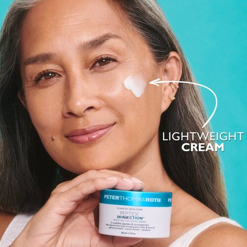Peter Thomas Roth Peptide Skinjection&amp;trade; Moisture Infusion Cream Refillable gladilna vlažilna krema s peptidi 50 ml Slike