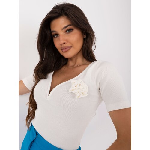 Factory Price Blouse-FN-BZ-4665.54-ecru Cene