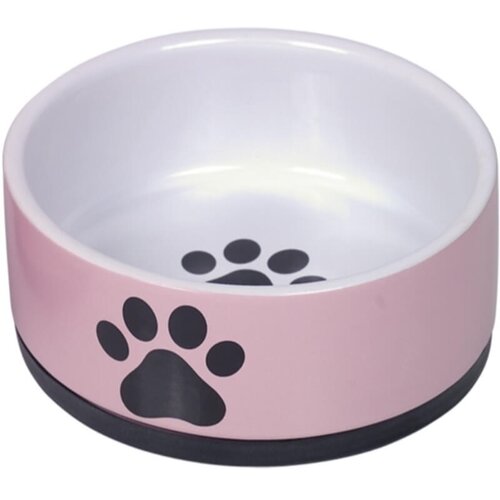 Nobby keramična posoda Paw, pink - 400 ml Cene