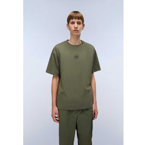 Napapijri S-elevated logo ss tea leaf g0a Cene
