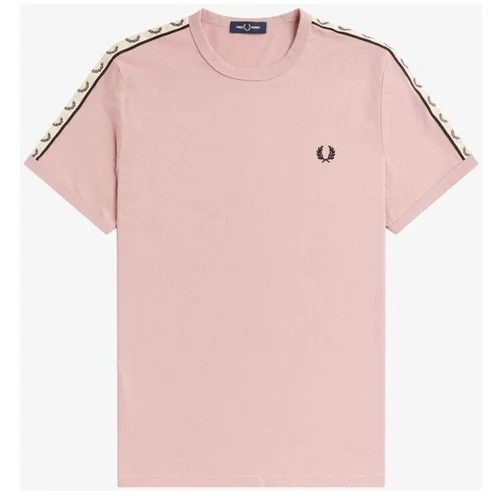 Fred Perry Majice s kratkimi rokavi M4613 Rožnata