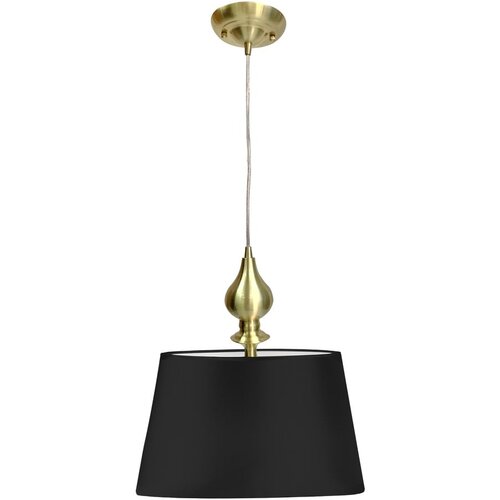Candellux Lighting Viseča svetilka v črni in zlati barvi &amp;oslash; 35 cm Prima Gold - Candellux Lighting Slike