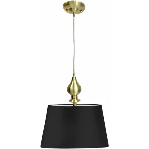 Candellux Lighting Viseča svetilka v črni in zlati barvi ø 35 cm Prima Gold - Candellux Lighting
