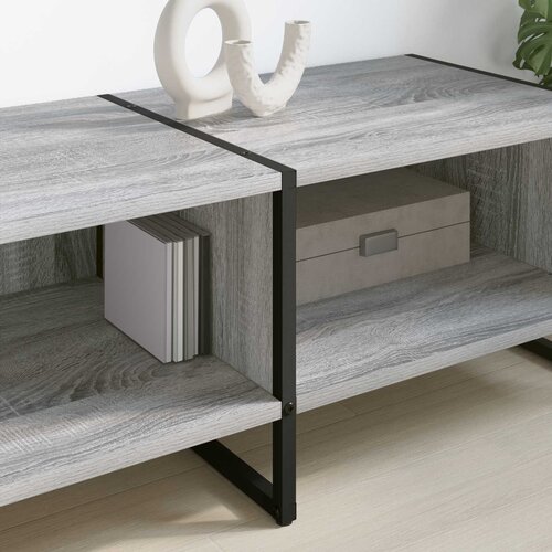  ormar Siva Sonoma 170.5 x 36 x 30.5 cm Konstruirano drvo Slike
