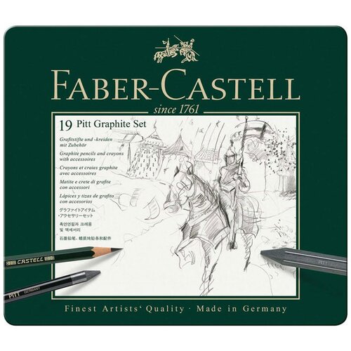 Faber-Castell Set grafitnih svinčnikov Faber-Castell Monochrome M Slike