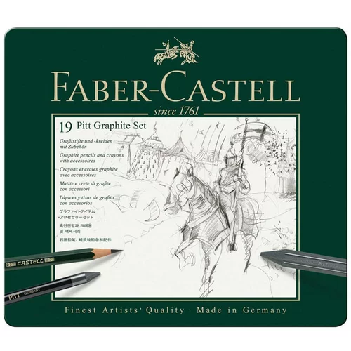 Faber-castell Set grafitnih svinčnikov Faber-Castell Monochrome M