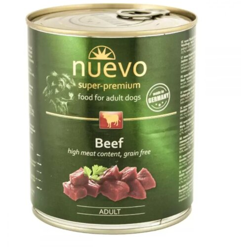 Nuevo vlažna hrana za pse adult grain free beef 400g Cene