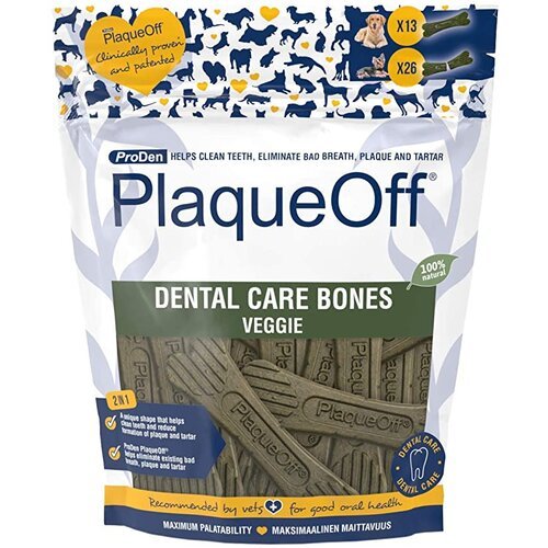 SweDenCare plaqueoff veggie dental care bones - 485gr Slike
