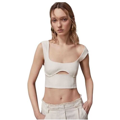 Patrizia Pepe slim crop top Cene