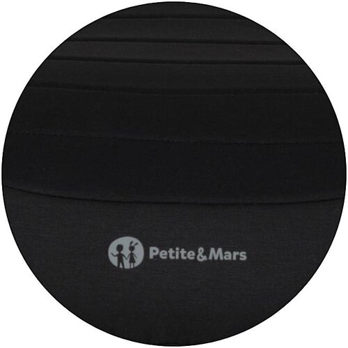 Petite&amp;amp;Mars booster autosjedalica Zuno (125-150 cm) bez Isofix-a, Coal Black Slike