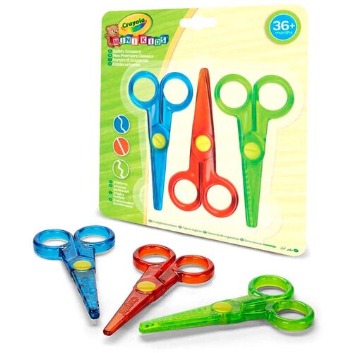 Crayola Mini Kids - komplet otroških škarij Cene