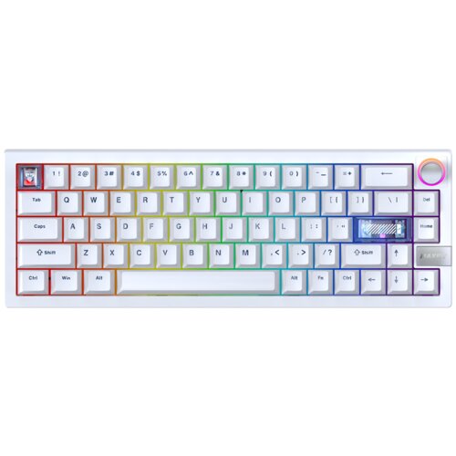  Tastatura Mehanicka Gaming Fantech MK920 RGB Maxfit 6 Wireless bela (white switch) Cene