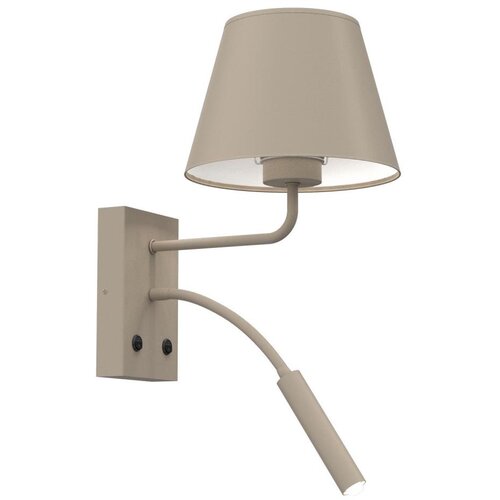  Zidna lampa ARDEN 1xE27/15W/230V + 1xG9/8W bež Slike