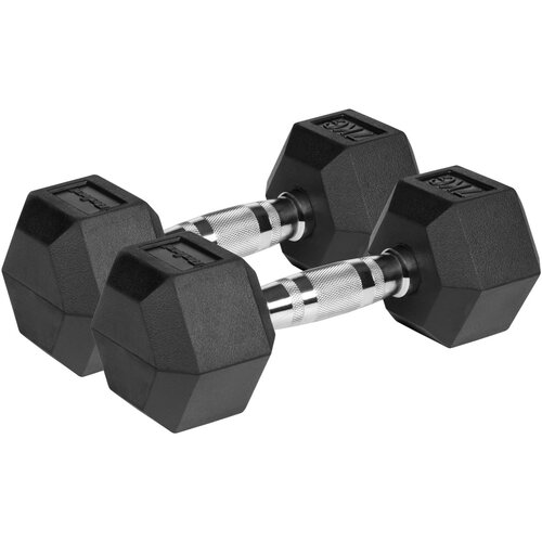 Rebel ACTIVE Gumirani HEX tegovi bučice par 2x7 kg RBA-2325-07 Slike