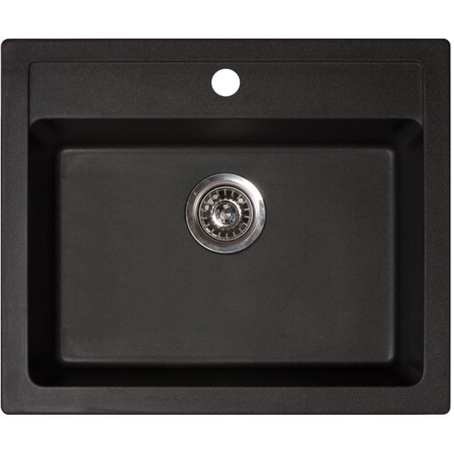 Metalac granitna sudopera xQuadro 60 crna 600x500/195 Cene