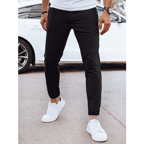 DStreet Spodnie męskie joggery czarne Slike