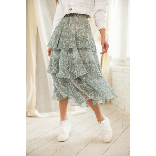 Chiara Wear Woman's Skirt Misha Mint Slike