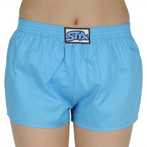 STYX Children's shorts classic rubber light blue (J969) Slike