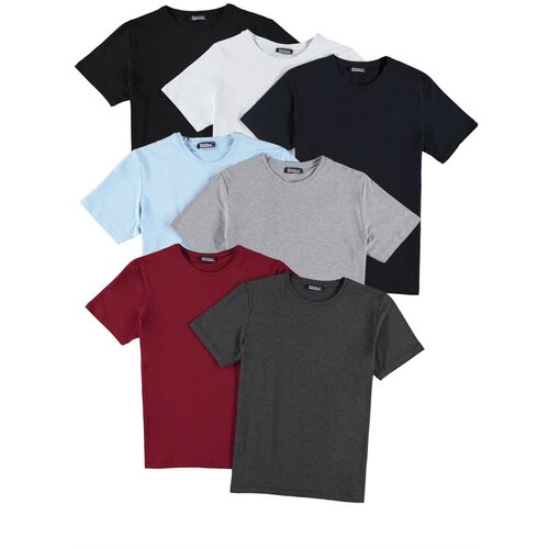 Dewberry Men's T-shirt T8569 5pack crna Slike