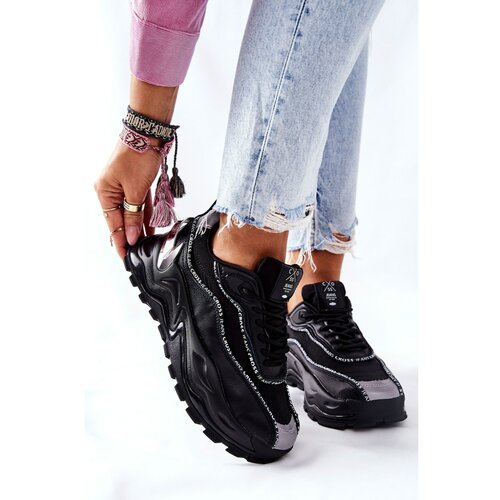Kesi Women's Sneakers Cross Jeans II2R4018C Black Cene