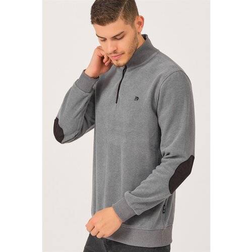Dewberry V1530 DIO RISE MEN&amp;#039;S SWEATSHIRT-SMOKED Slike