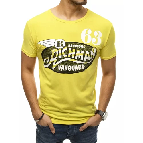 DStreet Yellow RX4421 men's T-shirt