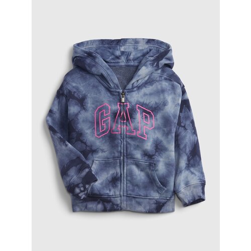 GAP Children&amp;#039;s Sweatshirt Logo Tie-Dye Hoodie - Girls Slike
