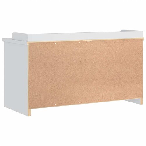  Klupa za predsoblje SANDNES 87x40x50 cm od masivne borovine Slike