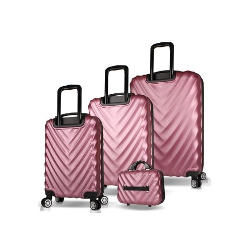 Zoozie Bags Set kofera 7248, 4 dijela, Rose Gold Cene