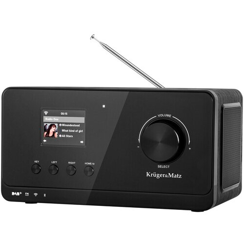 Kruger matz Kr&amp;uuml;ger&amp;amp;Matz KM0816 radio Personal Analog &amp;amp; digital Black Slike
