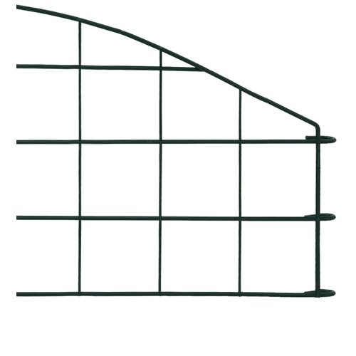  Set lučnih vrtnih ograda 77,3 x 26 cm zeleni Slike