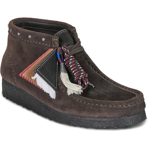 Clarks Originals Čevlji Derby Wallabee Boot Kostanjeva Slike