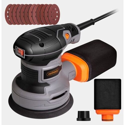 Vonhaus ekscentrični brusilnik 125 mm, 300 W 3500323 Cene
