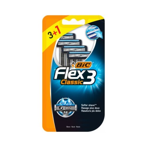 Bic BRIJAC MUSKI FLEX3 CLASSIC BLISTER 3+1 KOM Cene
