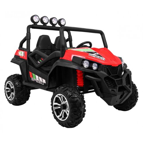  Buggy na akumulator Grand 4x4 LIFT - dvosjed - crveni Slike