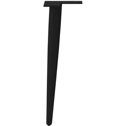 VidaXL noge stolića za kavu stožastog oblika 4 kom crne 30-31 cm čelik Slike