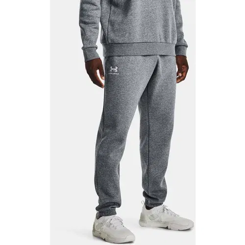 Under Armour Sweatpants UA Essential Fleece Jogger-GRY - Mens