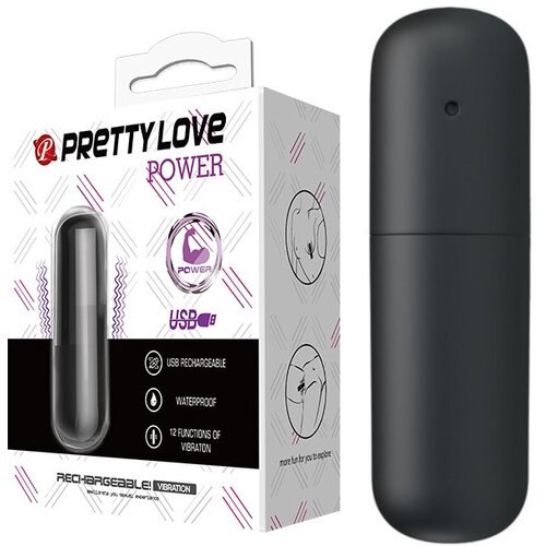 Pretty Love Power bullet Black BI 14501 B Cene