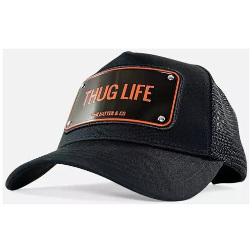John Hatter &amp;amp; Co Kape THUG LIFE 1-1095-U00 Črna Slike