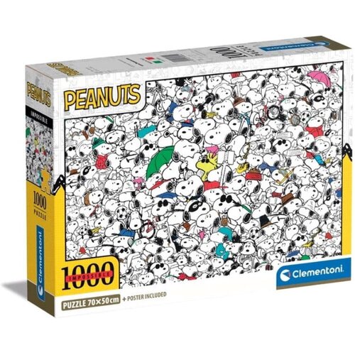 Clementoni Slagalica Impossible Peanuts, 1000 dijelova Cijene
