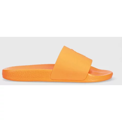 Polo Ralph Lauren Natikači Polo Slide moški, oranžna barva, 809892945005