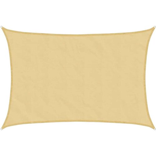  Jedro protiv sunca boje pijeska 5x3 m 100 % poliester Oxford Slike