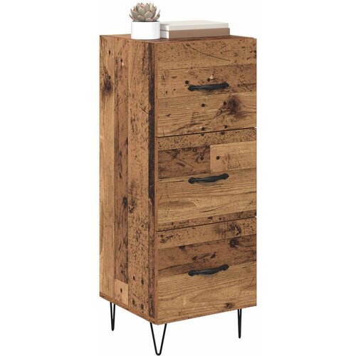  Kreveta Staro drvo 34 x 34.5 x 90 cm Konstruirano drvo Slike