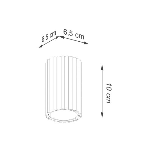  Brilagi - LED spot svetiljka CRESTO 1xGU10/10W/230V 10 cm tirkizna Slike