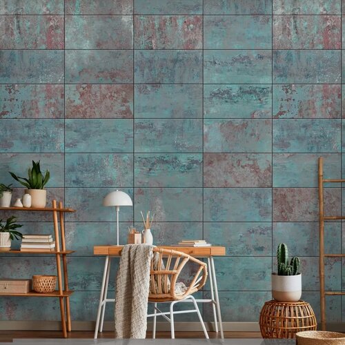  Tapeta - Turquoise Concrete 49x1000 Samoljepljiva Slike