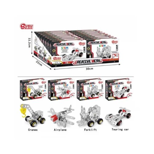 Hk Mini KREATIVNI SET METALNIH VOZILA Slike