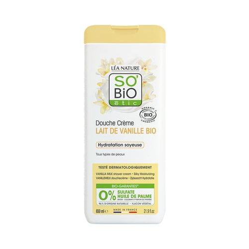 SO&amp;rsquo;BiO &amp;eacute;tic Krema za prhanje Vanilija Slike