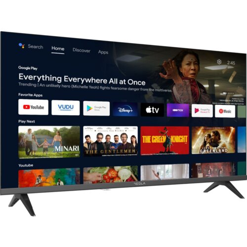 Tesla televizor 32E635BHS/LED/32&amp;quot;/HD ready/smart/android/crna/frameless Slike