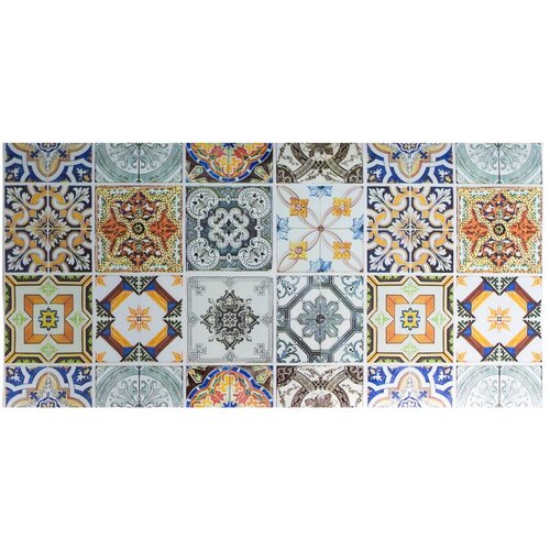 SP TREND Samoljepljivi paneli u setu za zid 6 kom 60x30 cm Patchwork &amp;ndash; Slike