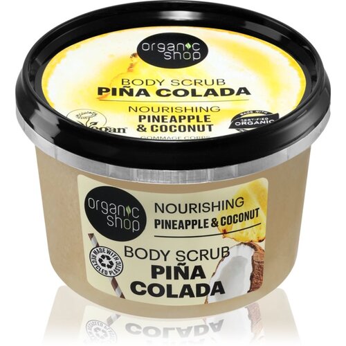 Organic Shop Pi&ntilde;a Colada hranjivi piling za tijelo 250 ml Cijene